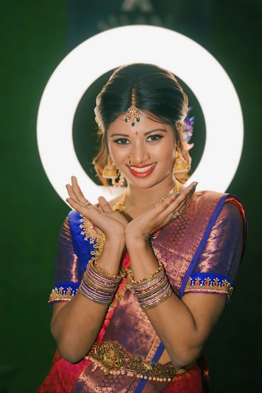 Makeup and hairstyle look by Avan Makeup Studio & Academy, Hyderabad